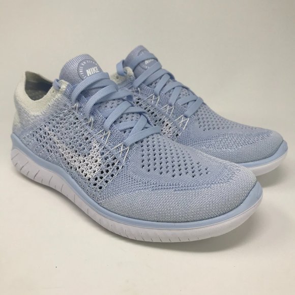 nike free rn flyknit 2018 women's running shoe hydrogen blue